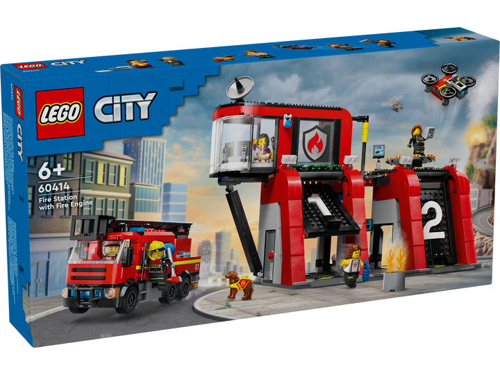 Fire Station with Fire Truck_2