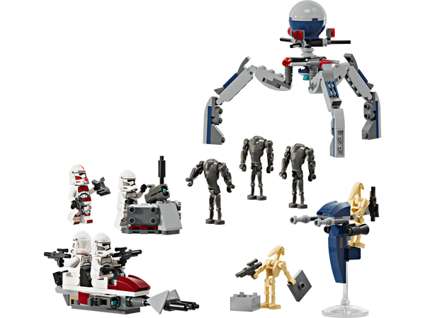 Clone Trooper & Battle Droid Battle Pack