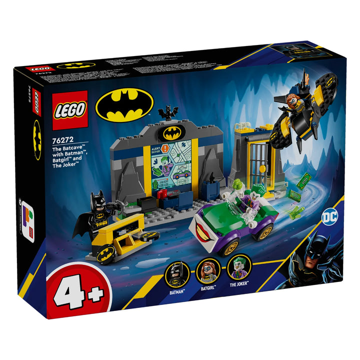 The Batcave™ with Batman™, Batgirl™ and The Joker™