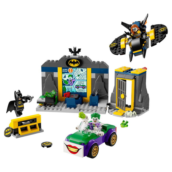 The Batcave™ with Batman™, Batgirl™ and The Joker™