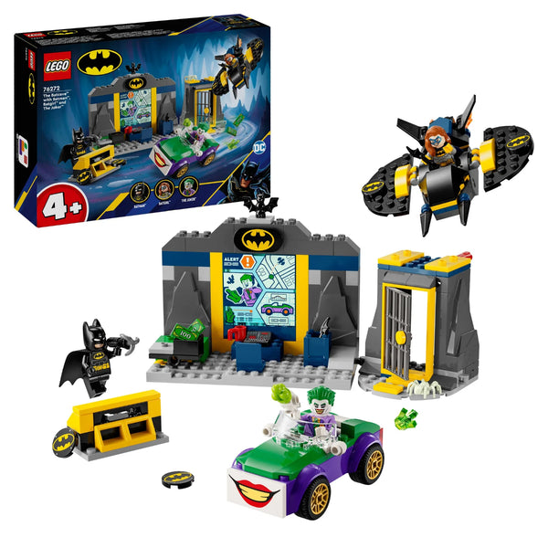 The Batcave™ with Batman™, Batgirl™ and The Joker™