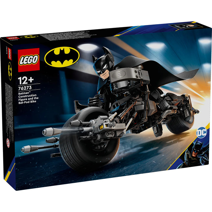 Batman™ Construction Figure and the Bat-Pod Bike