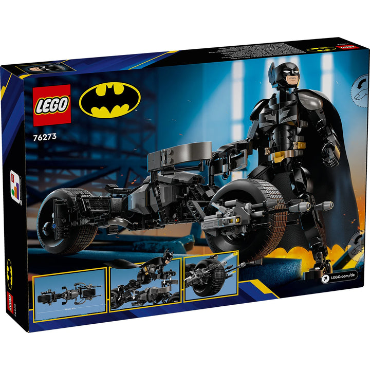 Batman™ Construction Figure and the Bat-Pod Bike