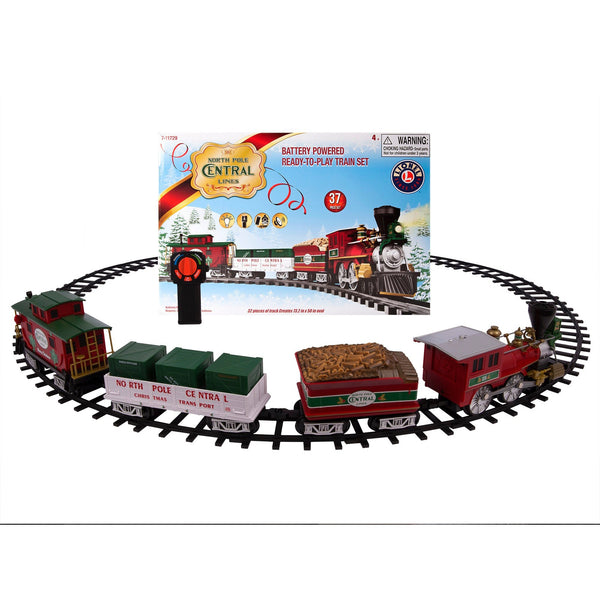 North Pole Central Ready To Play Beginner Freight Set