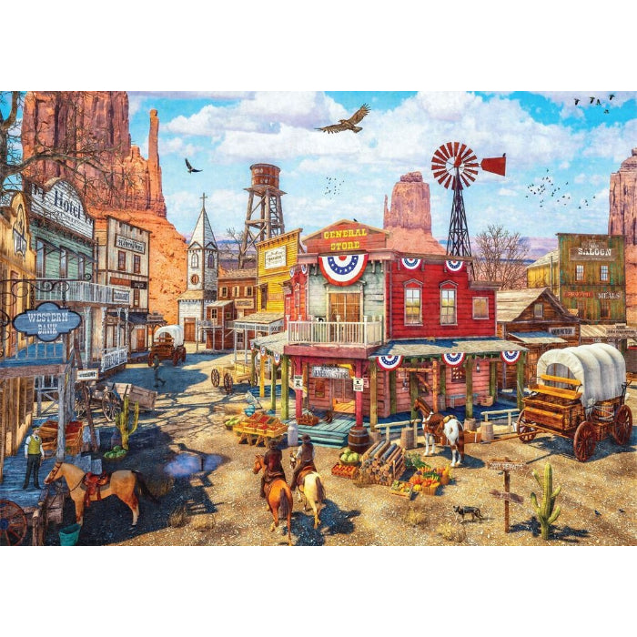 image_500pc XL Regency 2 Old West Jigsaw Puzzle