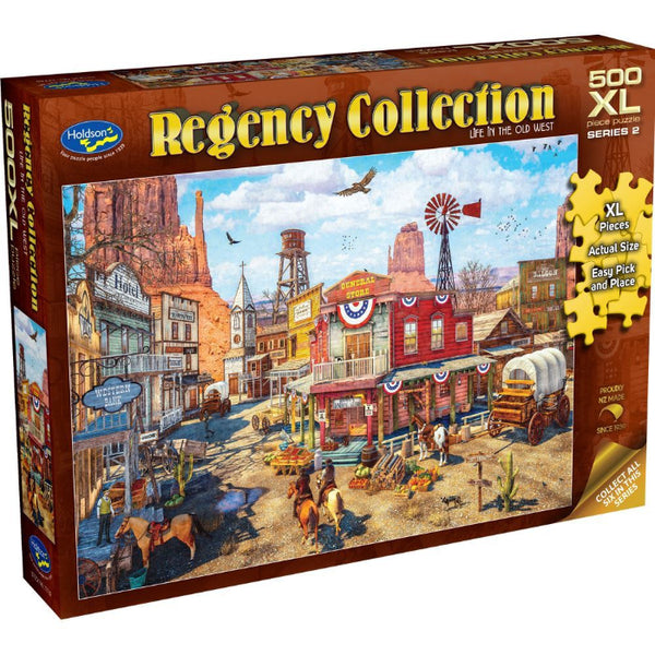 image1_500pc XL Regency 2 Old West Jigsaw Puzzle