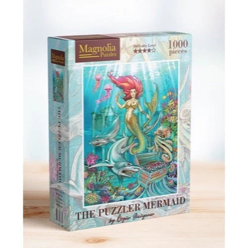 1000pc The Puzzler Mermaid Ozgur Gucuyener Special Edition Jigsaw Puzzle