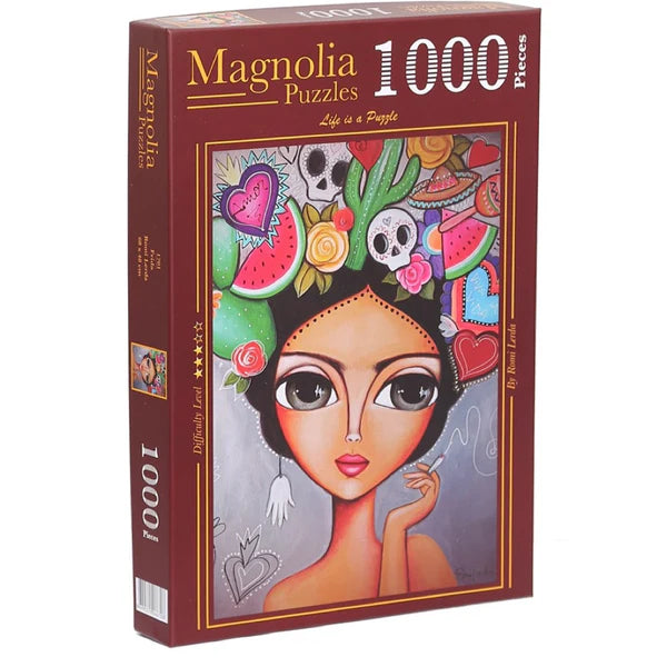 1000pc Frida Romi Lerda Special Edition Jigsaw Puzzle