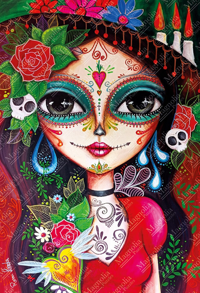 1000pc Catrina Romi Lerda Special Edition Jigsaw Puzzle_1