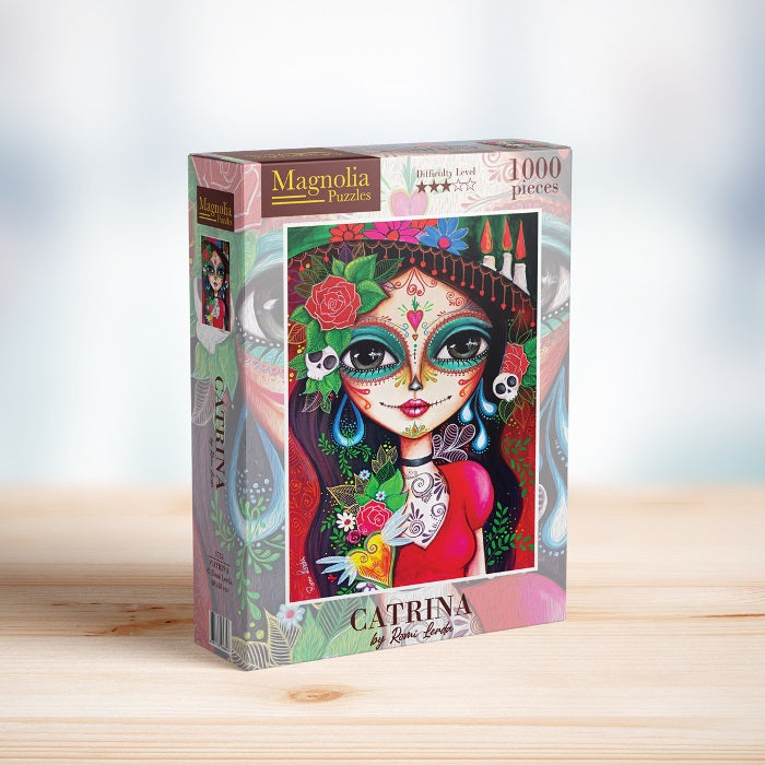 1000pc Catrina Romi Lerda Special Edition Jigsaw Puzzle_2