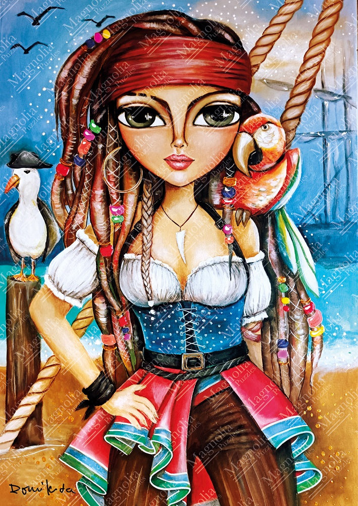 1000pc The Beautiful Pirate Romi Lerda Special Edition Jigsaw Puzzle_1