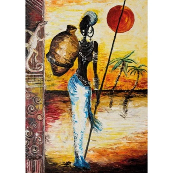 1000pc African Woman Jigsaw Puzzle