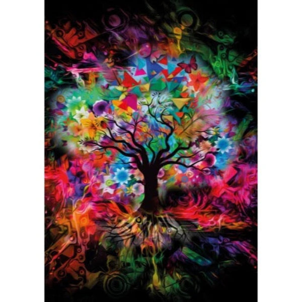 1000pc Colorful Tree Jigsaw Puzzle