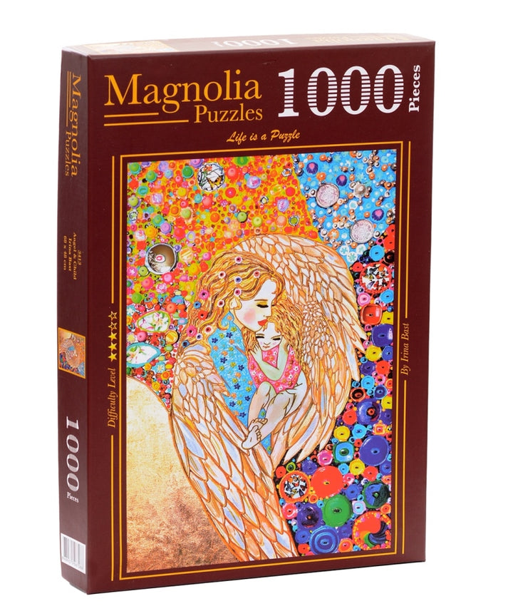 1000pc Angel and Child Irina Bast Special Edition Jigsaw Puzzle_2