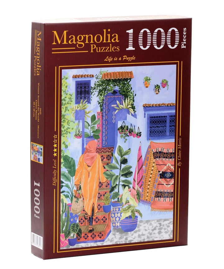 1000pc Women Around the World Morocco Claire Morris Special Edition Jigsaw Puzzle