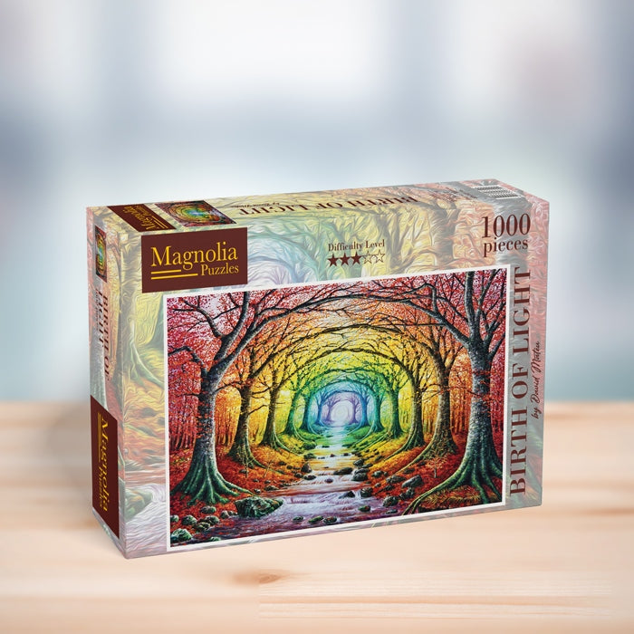 1000pc Birth of Light David Mateu Special Edition Jigsaw Puzzle_1