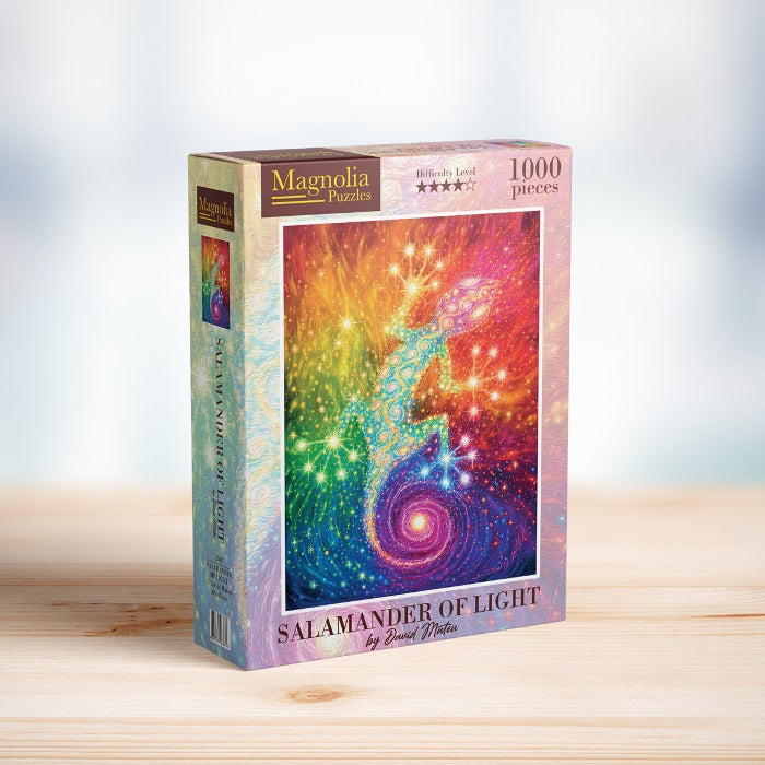 1000pc Salamander of Light - David Mateu Special Edition Jigsaw Puzzle_2