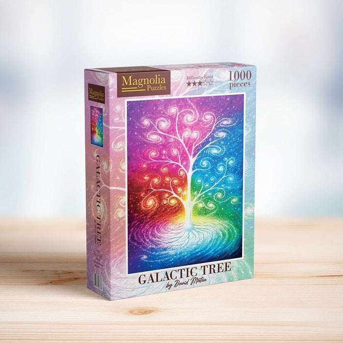 1000pc Galactic Tree David Mateu Special Edition Jigsaw Puzzle_2