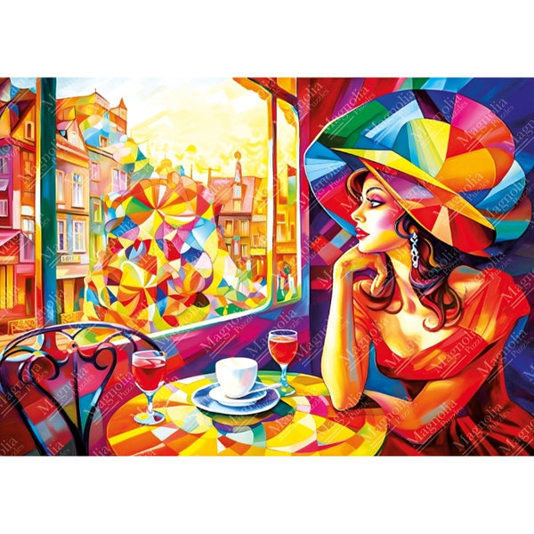 1000pc Rainbow Date Elif Hurdogan Special Edition Jigsaw Puzzle