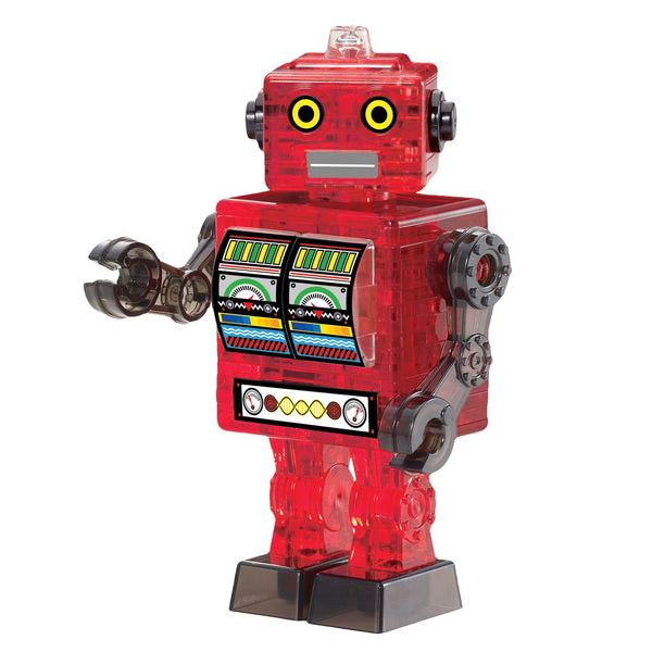 3D Tin Robot Crystal Puzzle