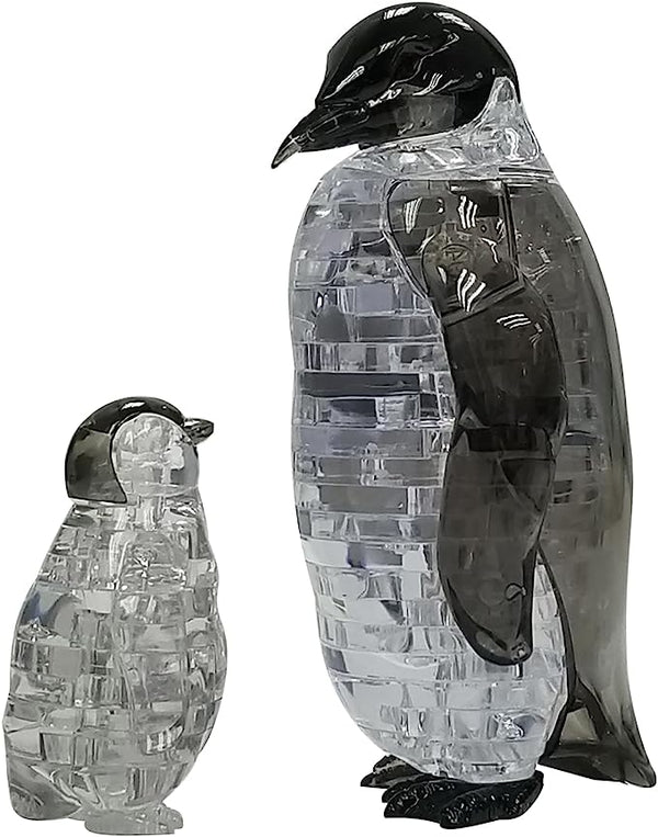 3D Crystal Puzzle: Penguins