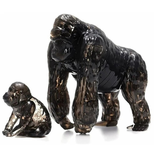 3D Gorilla & Baby Crystal Puzzle