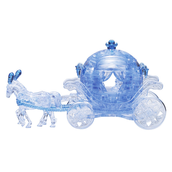 3D Carriage Blue Crystal Puzzle