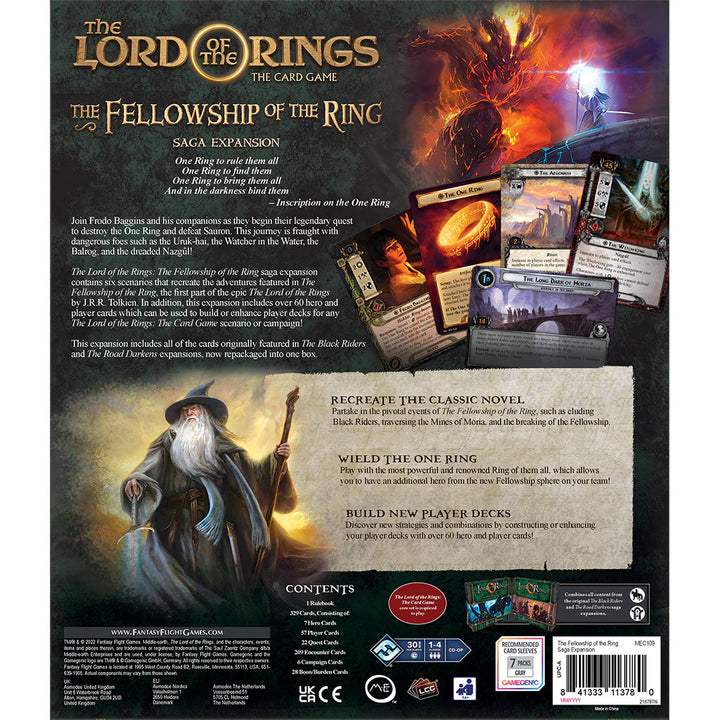 The Lord of the Rings: The Card Game - The Fellowship of the Ring: Saga Expansion