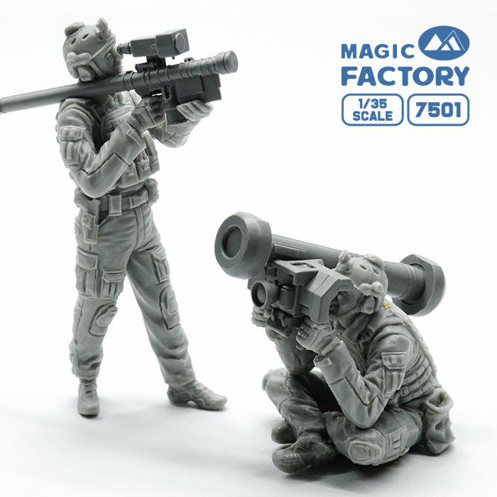 1/35 Stinger/Javelin Operators Set (Resin) Model Kit_2