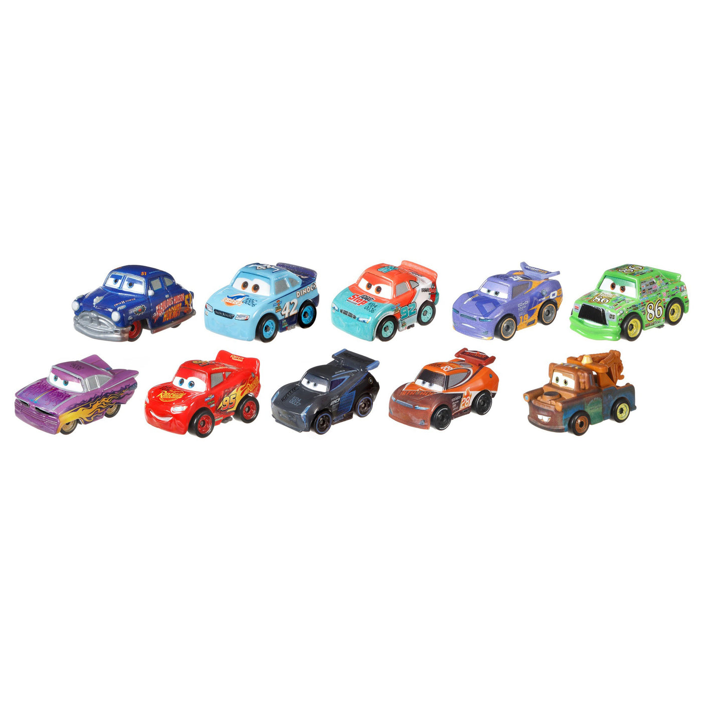 Disney Pixar Cars Mini Racers 10 Pack Assortment | Hobbyco - Est.1935