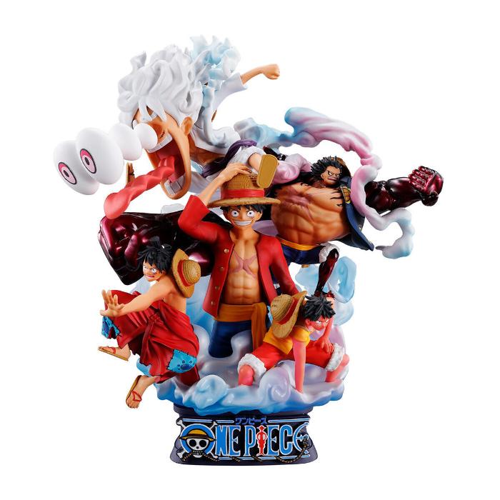 Petitrama series DX LOGBOX ONE PIECE RE BIRTH 02 Luffy Special