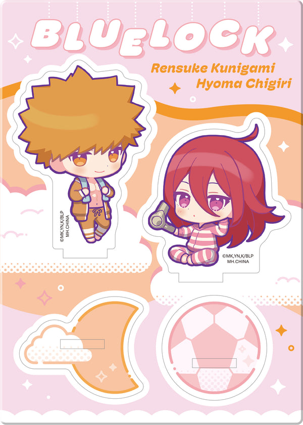 Acrylic Stands Buddycolle Blue Lockgood Night Ver. 2 Rensuke Kunigami & Hyoma Chigiri