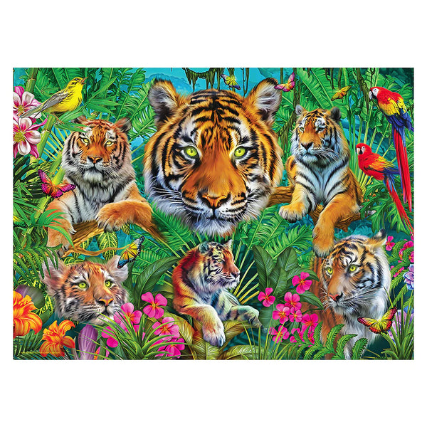 1000pc Tiger Jungle Puzzle