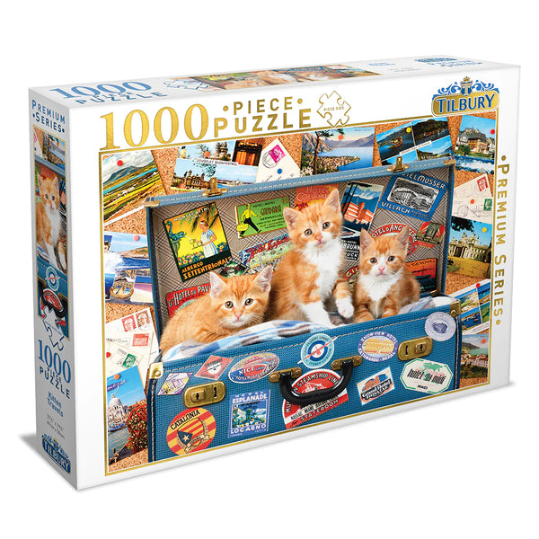 1000pc Kitten Travels Puzzle