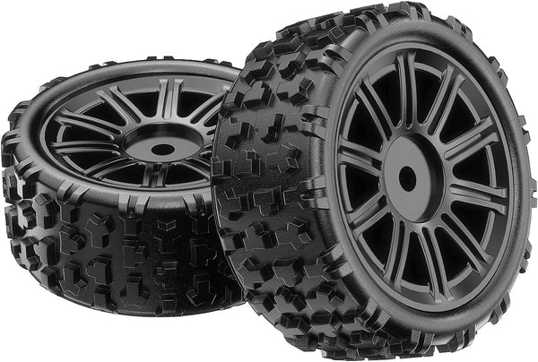 14301 Tires (TPR) (2pcs) (1415B1)