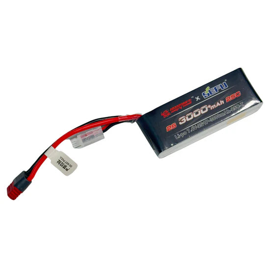 image1-2S 7.4V 3000mAh 25C Battery