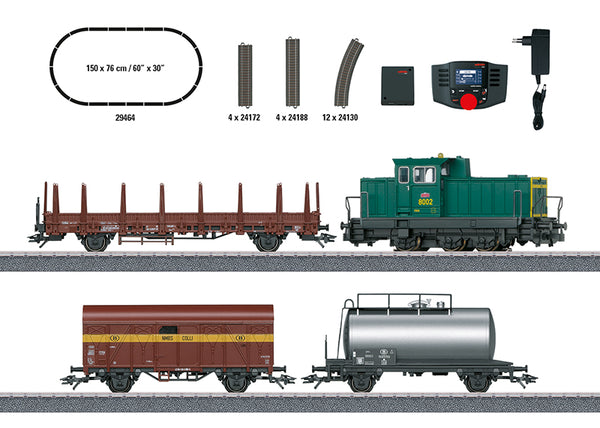 HO Belgian Freight Train with a Class 8000 Digital Starter Set_1