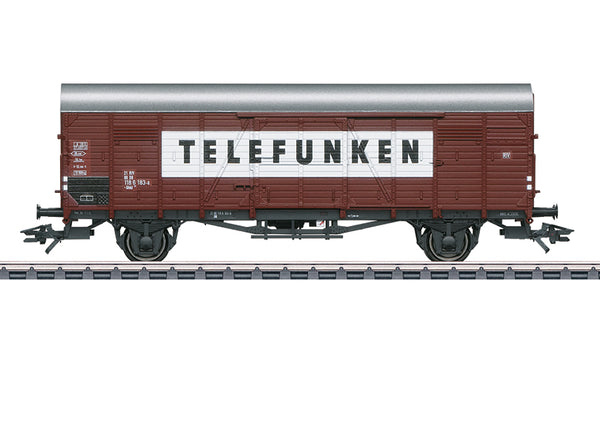 HO Type Gbkl Boxcar Telefunken