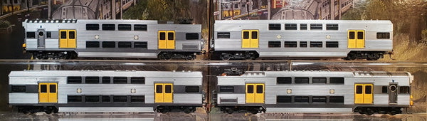 HO Comeng MK. 2 City Deck 4 Car Set