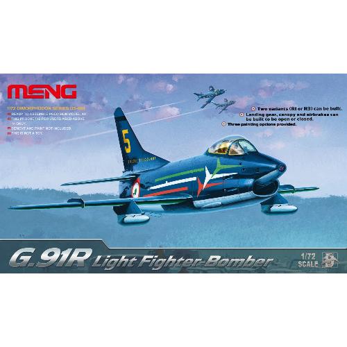 1/72 G.91R Light Fighter-Bomber Without Badge of FRECCE Tricolori_2