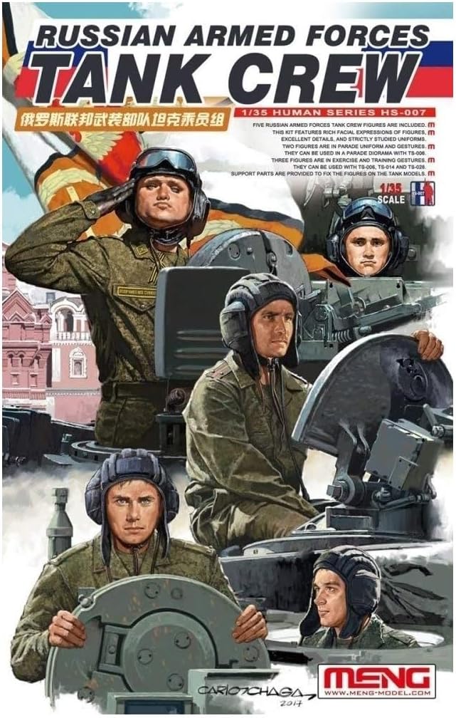 1/35 Russian Armed forces Tank Crew