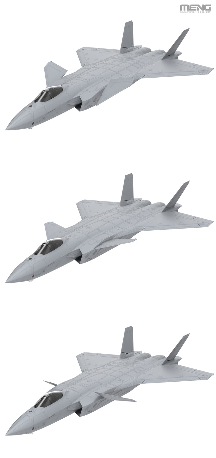 1/48 Chinese J-20 Stealth Fighter Plastic Model Kit_11