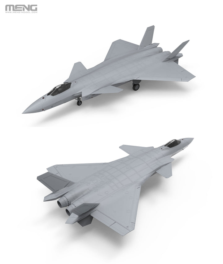 1/48 Chinese J-20 Stealth Fighter Plastic Model Kit_4