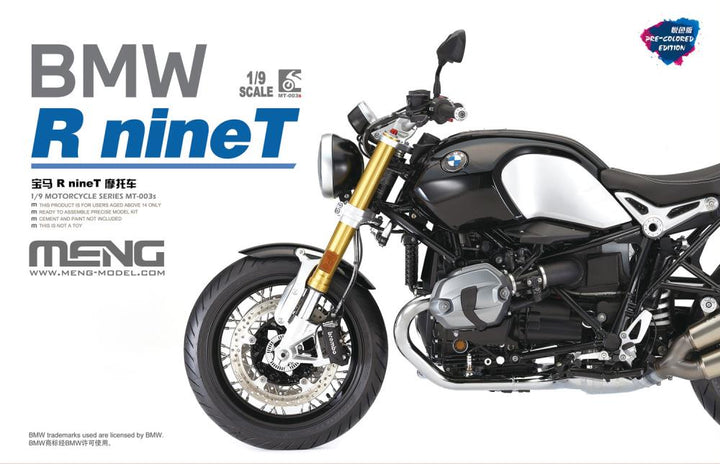 1/9 BMW R nineT (Pre-Coloured Edition) Plastic Model Kit_14