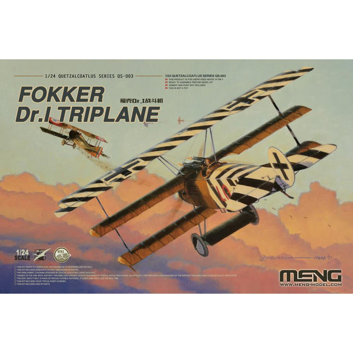 1/24 Fokker Dr.I Triplane_2