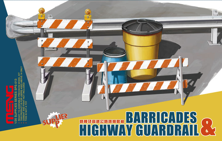 1/35 Barricades & Highway Guardrail_2