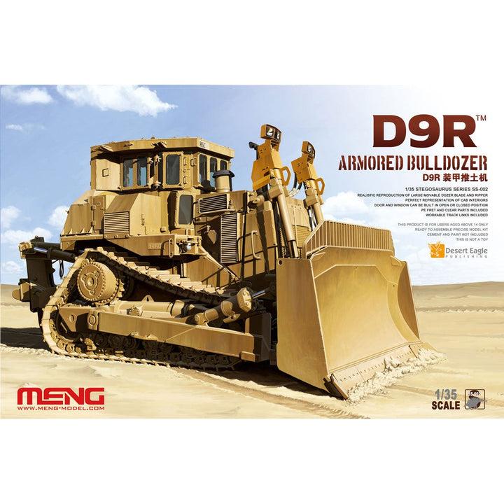 1/35 D9R Armored Bulldozer Plastic Model Kit_1