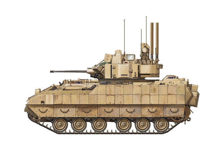 1/35 U.S. Cavalry Fighting Vehicle M3A3 Bradley with BUSK III_10