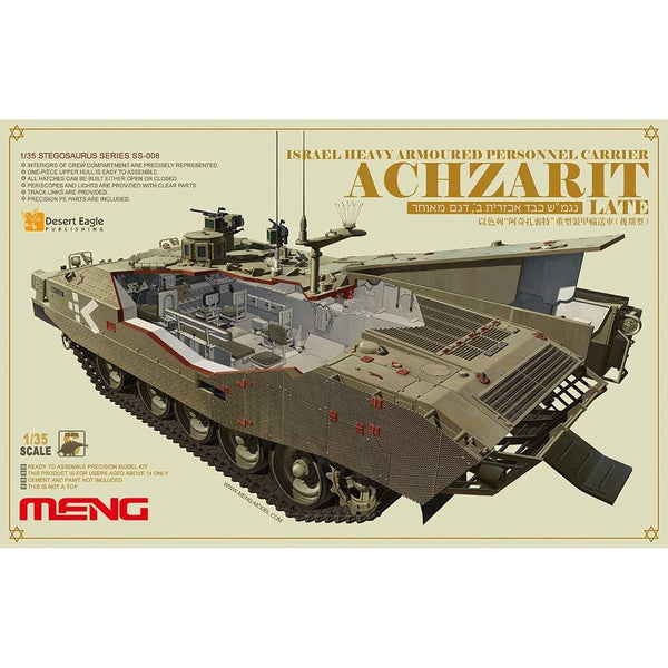 image1_1/35 Israel Heavy Armoured Personnel Carrier Achzarit Late Plastic Model Kit