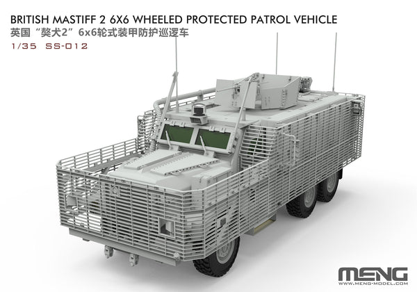 1/35 British Mastiff 2 6X6 Wheeled Protected Patrol Vehicle_1